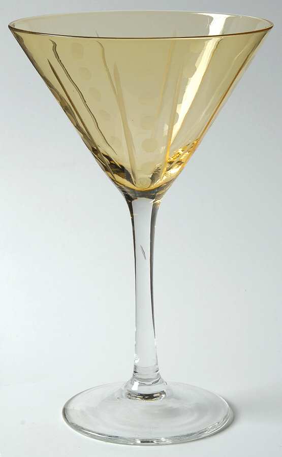 Uptown Martini-Yellow by Cristal D'Arques - Durand-1
