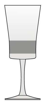 Mineral Gray Smoke Water Goblet by Calvin Klein-1