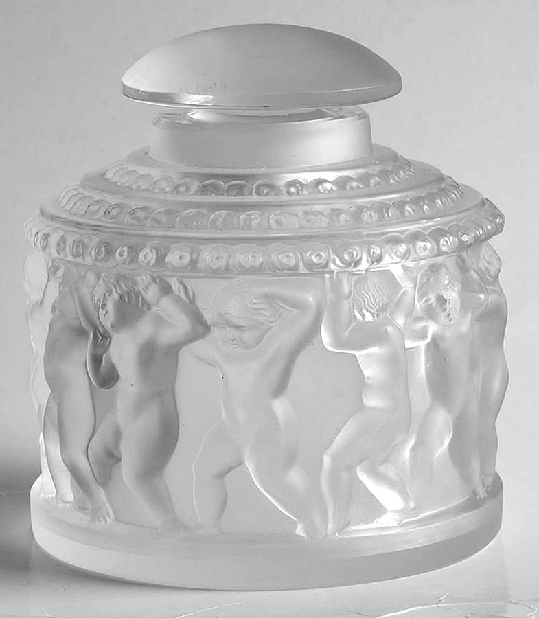 Enfants Round Perfume Bottle & Stopper by Lalique-1
