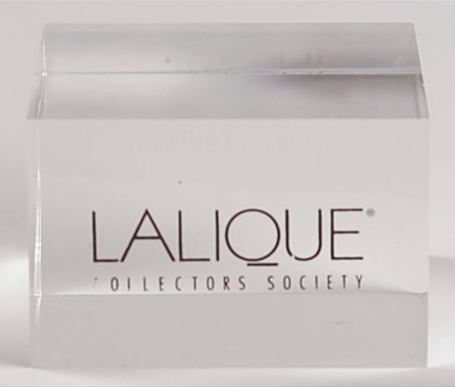 Advertising Signs Lucite Sign 4 by Lalique-1