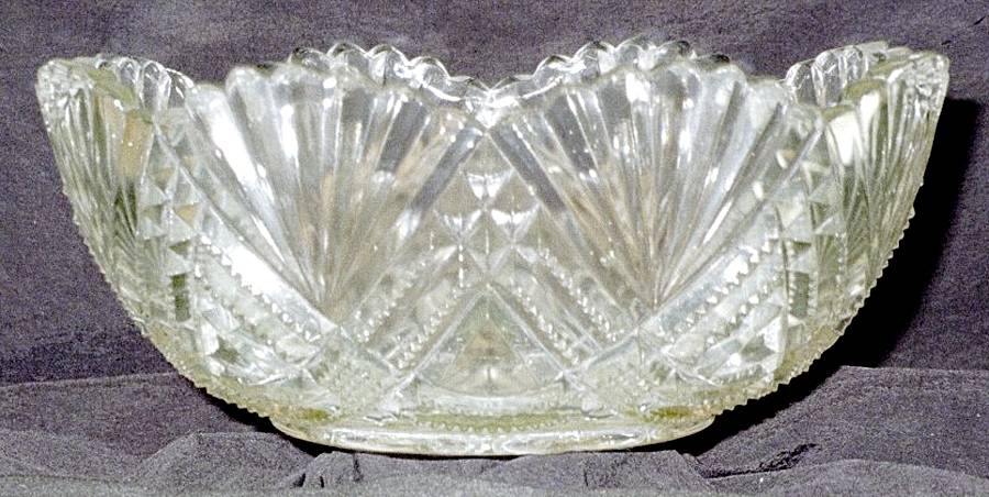 276 Clear 8" Round Bowl by Co-Operative Flint-1