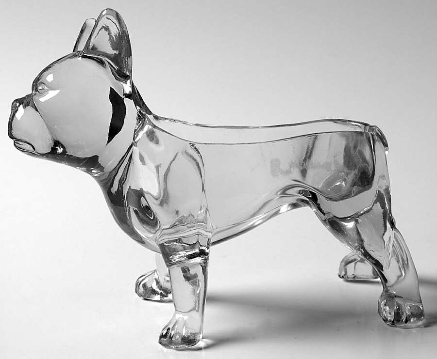 Animals & Figurines #570 Dog No Lid by Co-Operative Flint-1