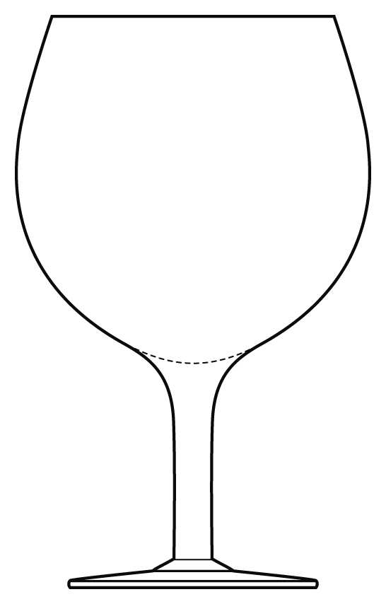 Cheers Wine Glass by Crate & Barrel-1