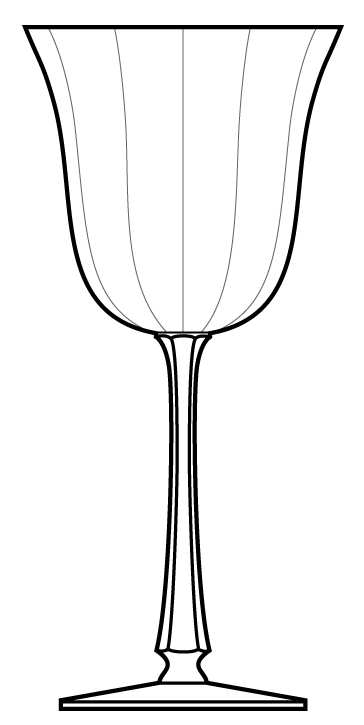 CRH6 Water Goblet by Christinenhutte-1