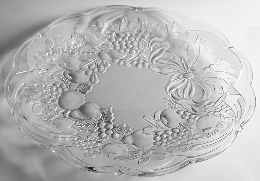 CCI10 14" Round Platter by Crystal Clear Industries-1