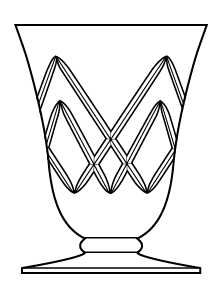 CR71 Water Goblet by Cristal d'Argental-1