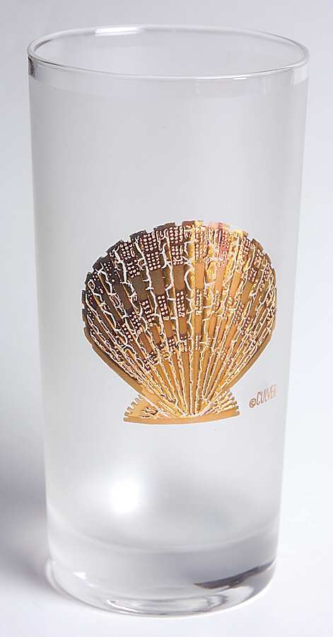 Shell Gold 12 Oz Flat Tumbler by Culver-1