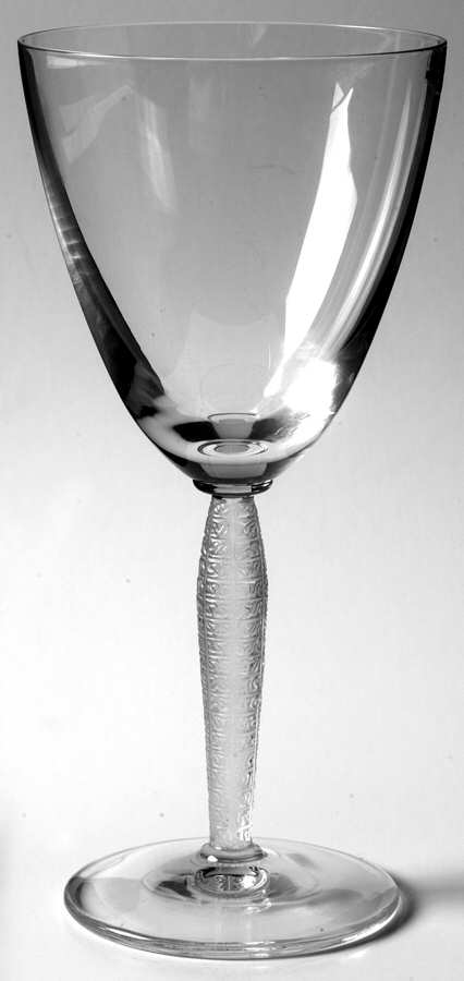 Louvre Water Goblet by Lalique-1