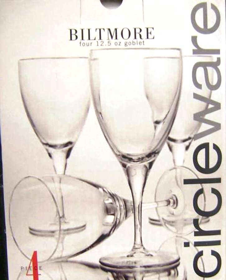 Biltmore Water Goblet by Circleware Crystal-1