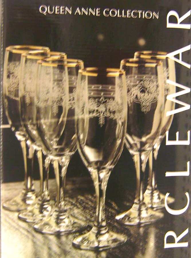 Queen Anne Fluted Champagne by Circleware Crystal-1