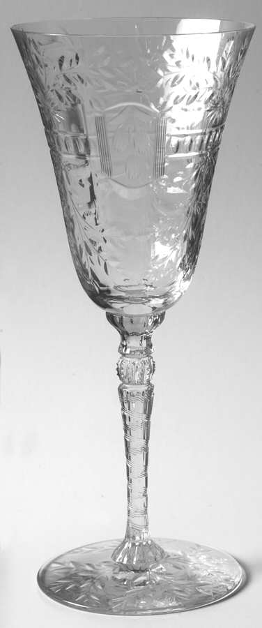 1470-3 Water Goblet by Central Glass Works-1