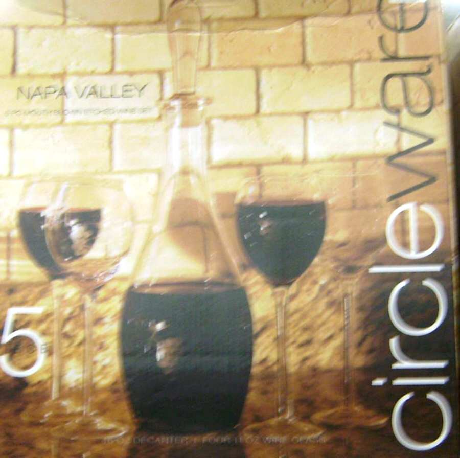 Napa Valley Wine Glass by Circleware Crystal-1