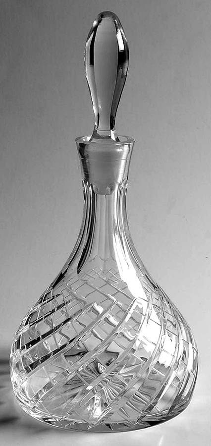 King Charles Decanter & Stopper by Ceska-1