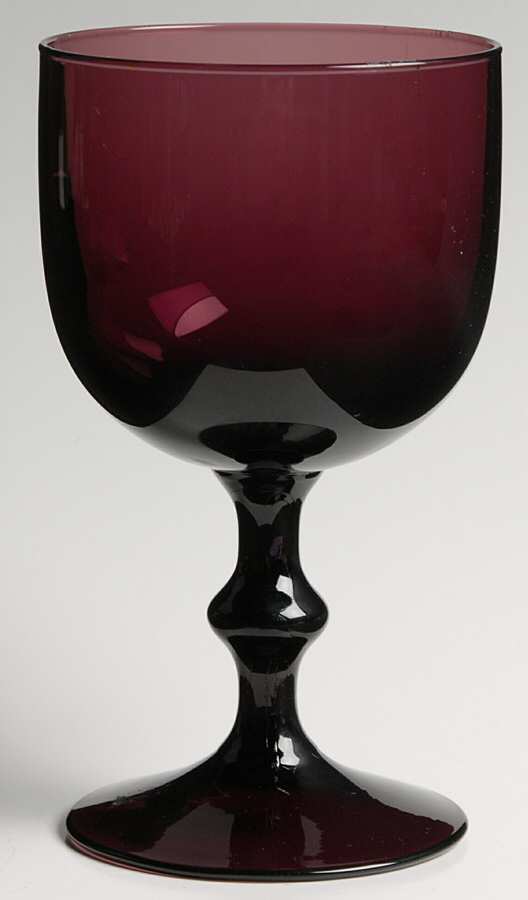 COL13 Amethyst (No White Casing)) Water Goblet by Colony-1