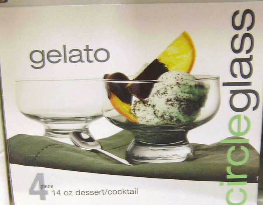 Gelato Footed Dessert by Circleware Crystal-1