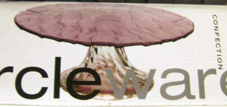 Confection 13" Diameter Cake Stand/Pedestal by Circleware Crystal-1
