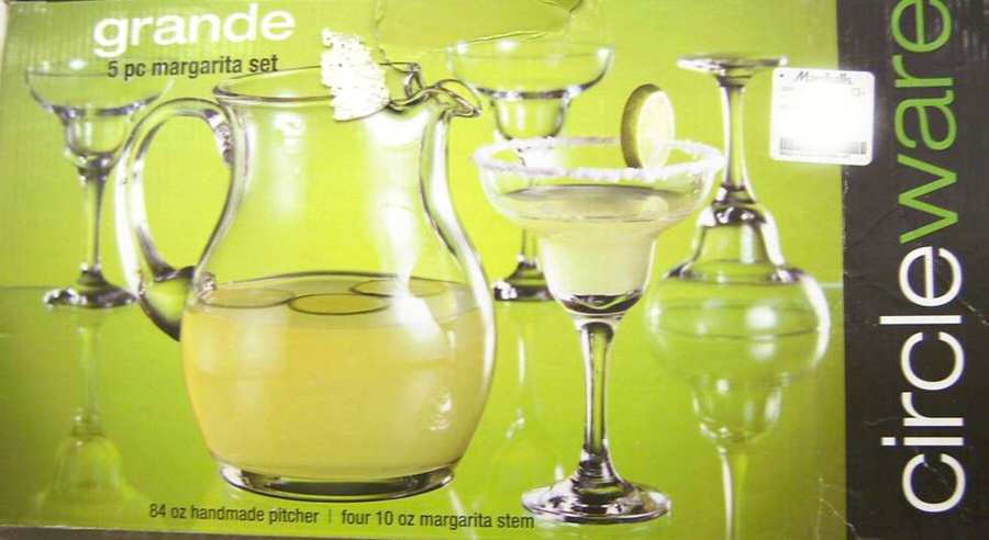 Grande Margarita Glass by Circleware Crystal-1