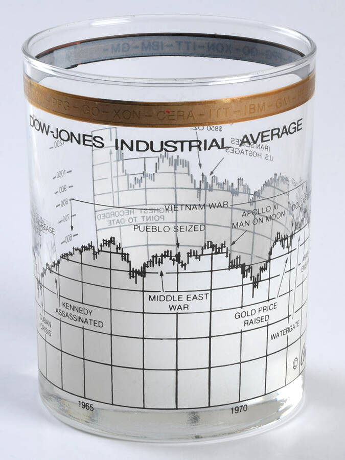 Dow Jones Double Old Fashioned by Cera Glass-1