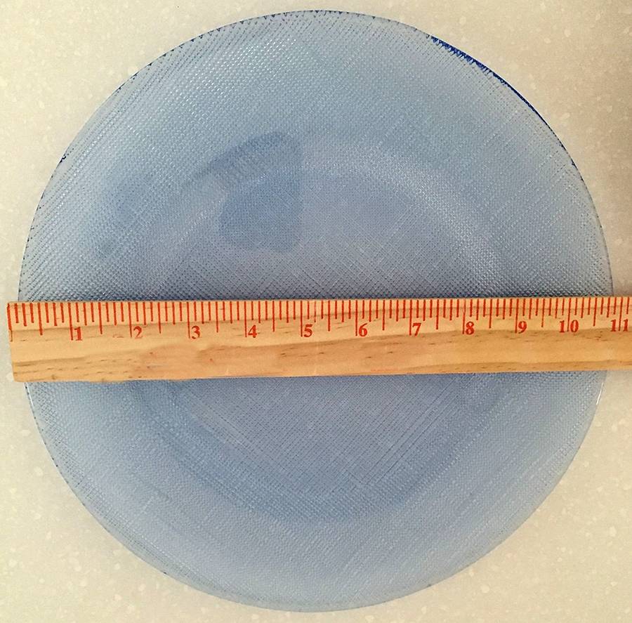 Bali Blue Dinner Plate by Crate & Barrel-1