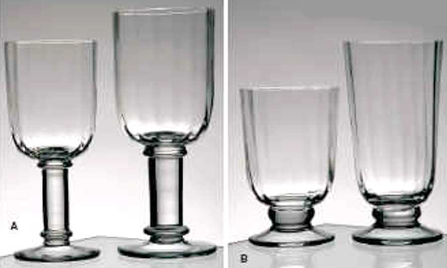 Straight Optic Water Goblet by Casafina-1