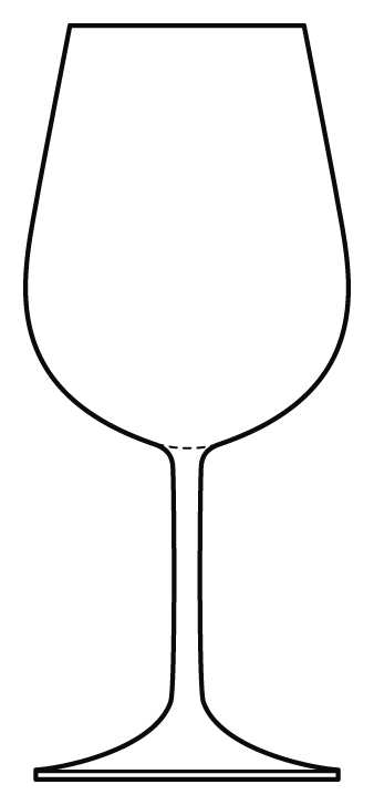Ollie 17 Oz Wine Glass by Crate & Barrel-1