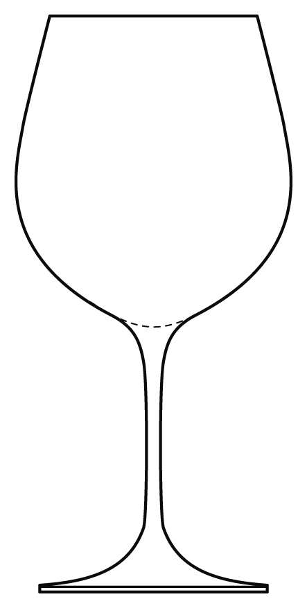 Amy Wine Glass by Crate & Barrel-1