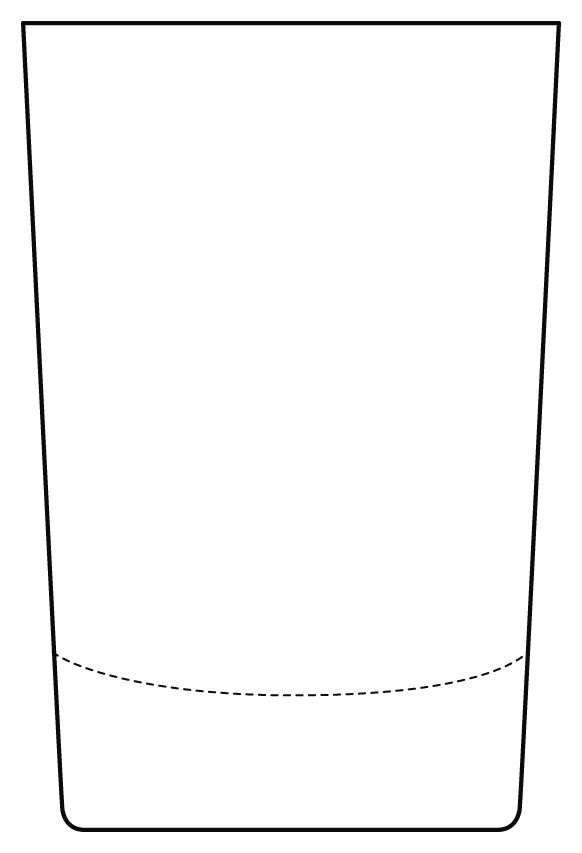 Winston 7 Oz Flat Tumbler by Crate & Barrel-1