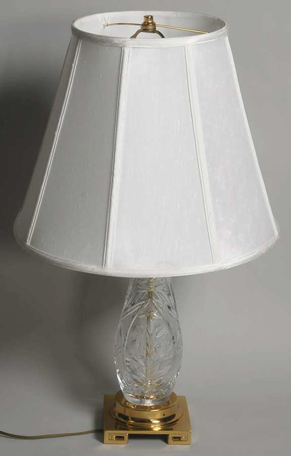 Lamps 29" Electric Lamp & Shade by Crystal Clear Industries-1