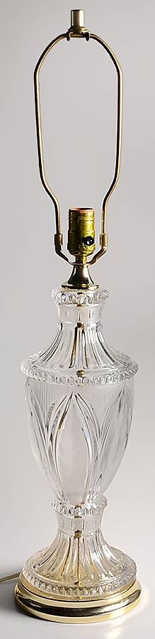 Lamps 20" Electric Lamp Base by Crystal Clear Industries-1