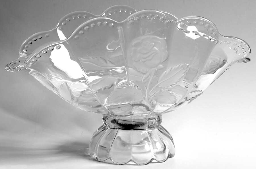 Bouquet 13" Oval Bowl by Crystal Clear Industries-1