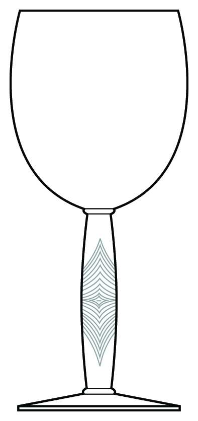 Diamond Diamant Water Goblet by Lalique-1