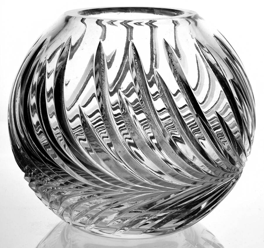 Reflections 6" Rose Bowl by Crystal Clear Industries-1