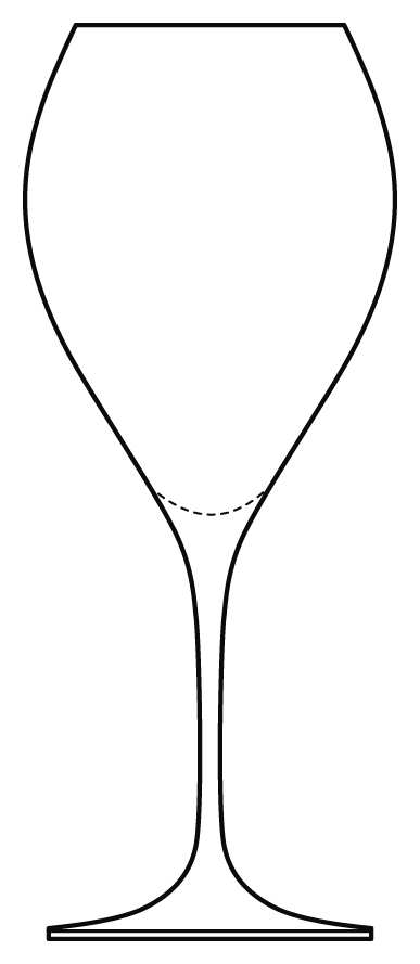 Silhouette Wine Glass by Crate & Barrel-1