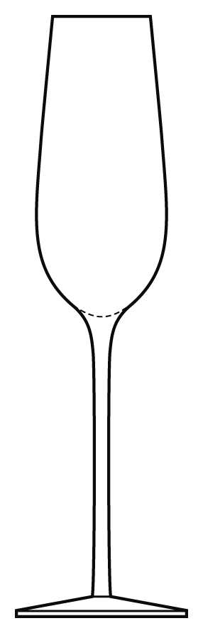 Basic Fluted Champagne by Crate & Barrel-1