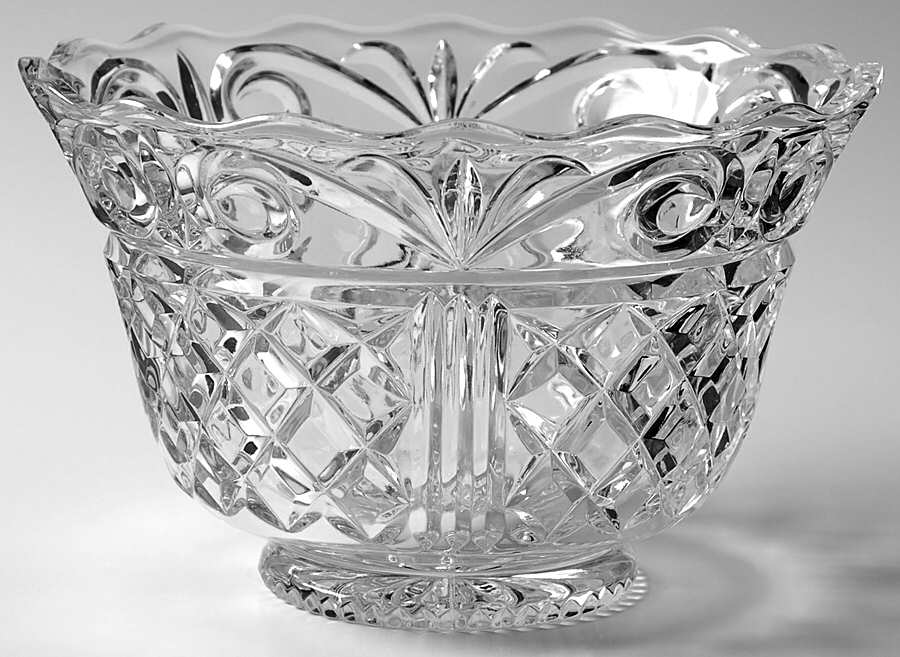 Coventry 9" Round Bowl by Crystal Clear Industries-1