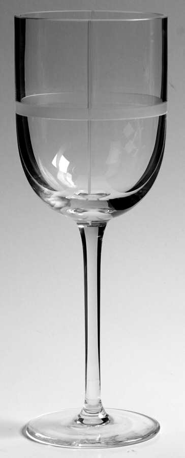 Criss Cross Water Goblet by Calvin Klein-1