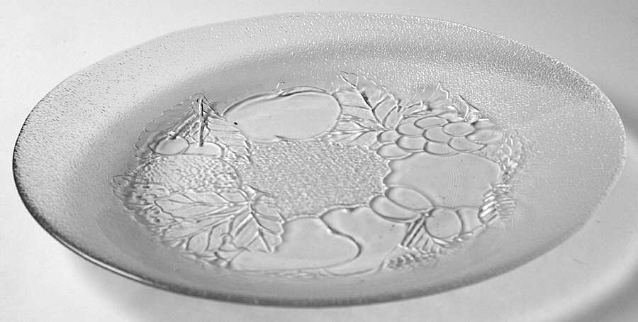 Gourmande Clear Dessert Plate by Cristal D'Arques - Durand-1