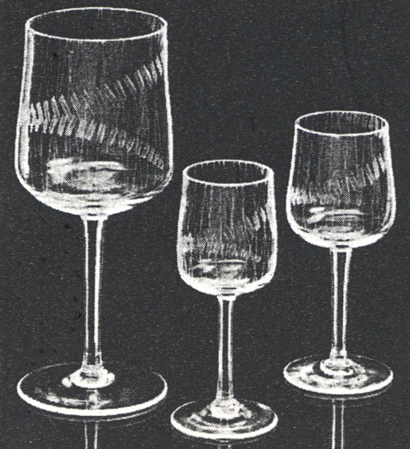 Planet Water Goblet by Czechoslovakia-1