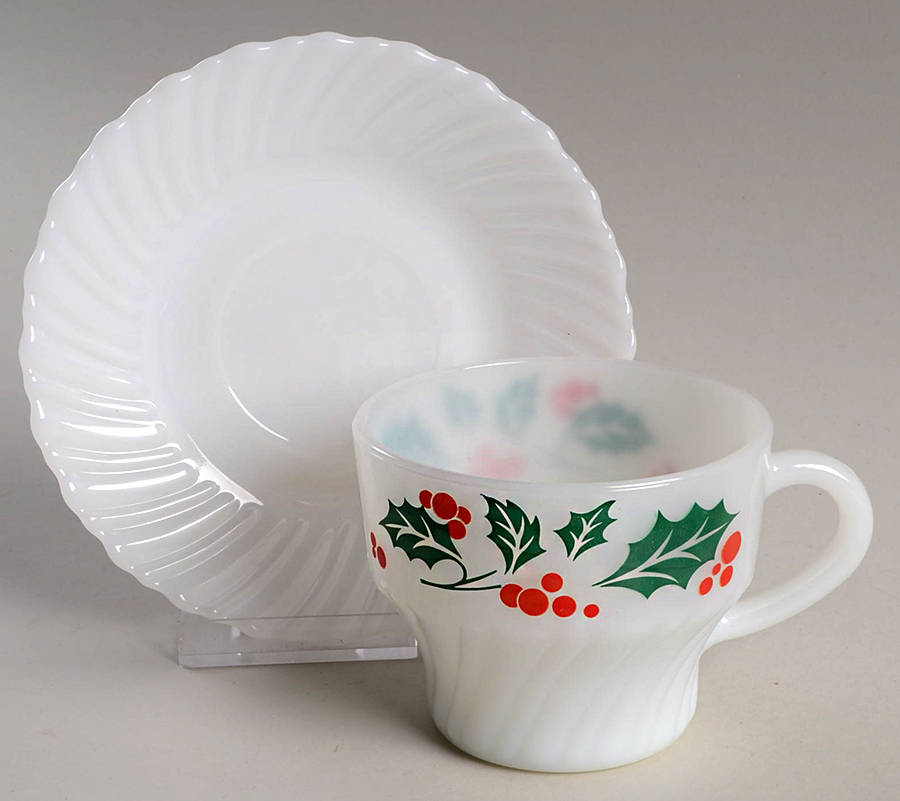 CQ2 Flat Cup & Saucer Set by Crisa-1