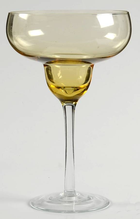 Tortola Yellow Margarita by Circleware Crystal-1