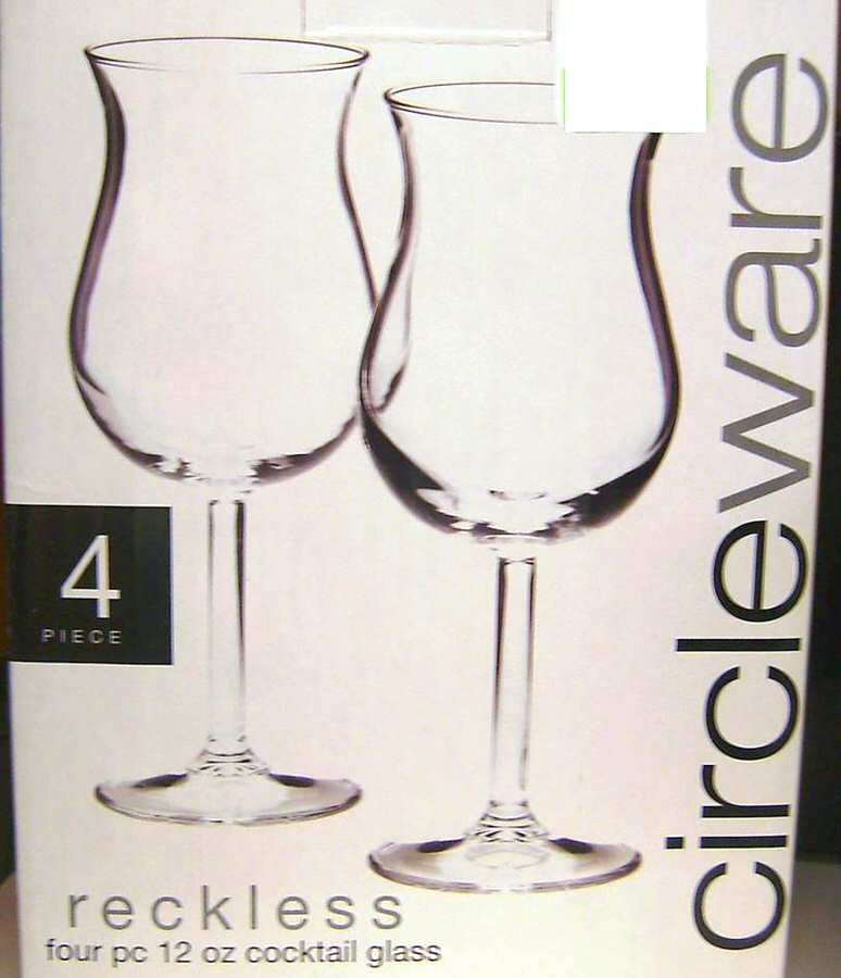 Reckless Footed Cocktail by Circleware Crystal-1