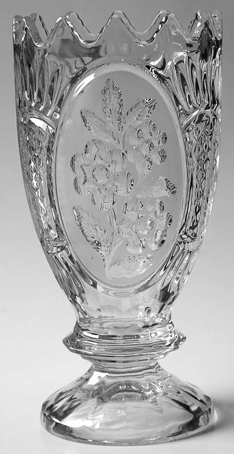 Flora Collection 10" Flower Vase by Crystal Clear Industries-1