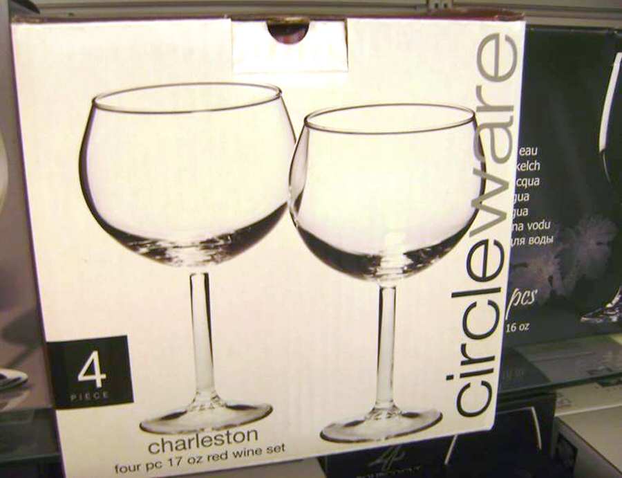 Charleston Red Wine by Circleware Crystal-1