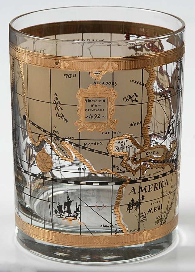 Maps Double Old Fashioned by Cera Glass-1