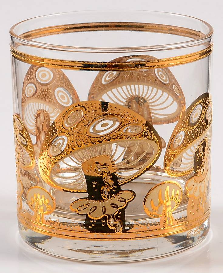 Mushrooms Double Old Fashioned by Culver-1