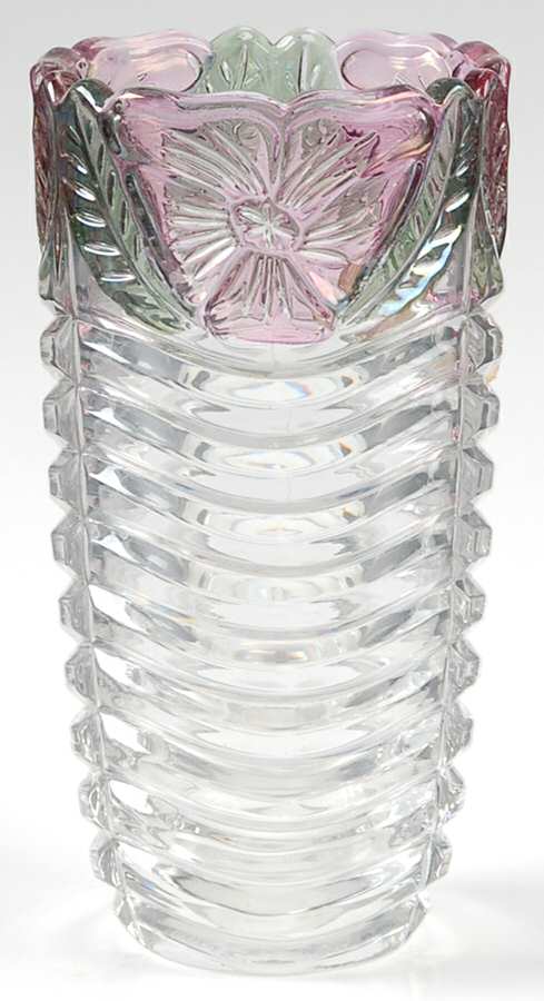 Rose Petals (Hand Painted) 6" Flower Vase by Crystal Clear Industries-1