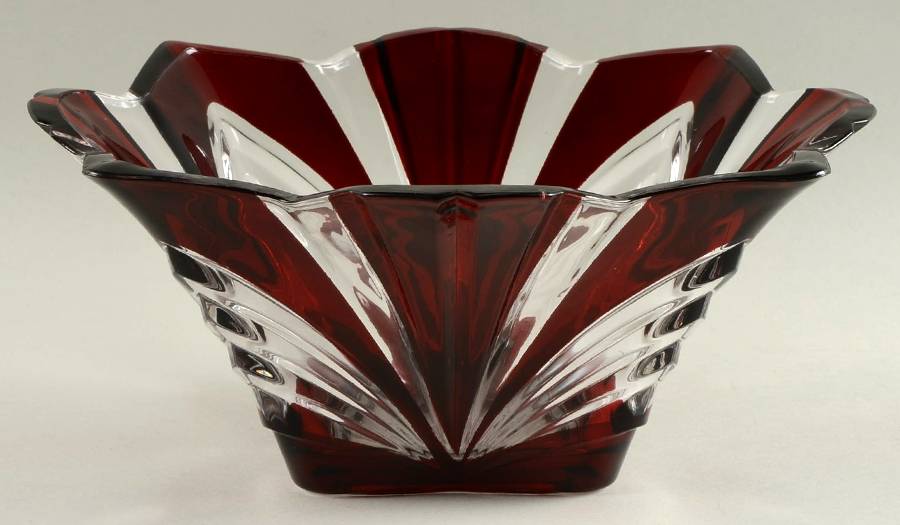 Aurora 11" Square Bowl by Crystal Clear Industries-1