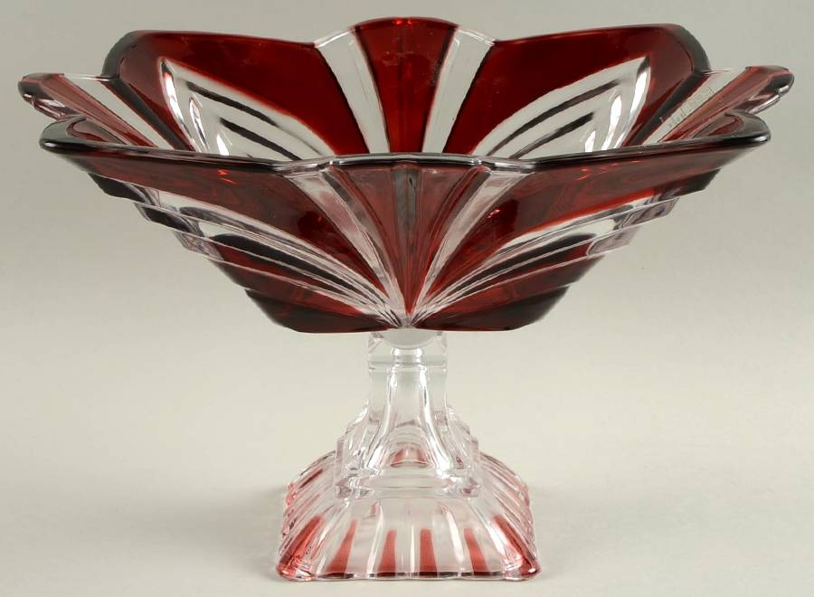 Aurora 12" Width Open Compote by Crystal Clear Industries-1