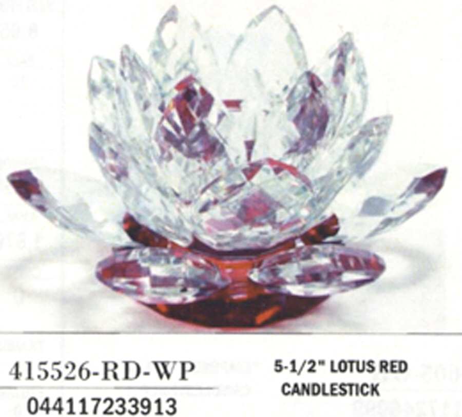 Lotus 3" Candleholder by Crystal Clear Industries-1