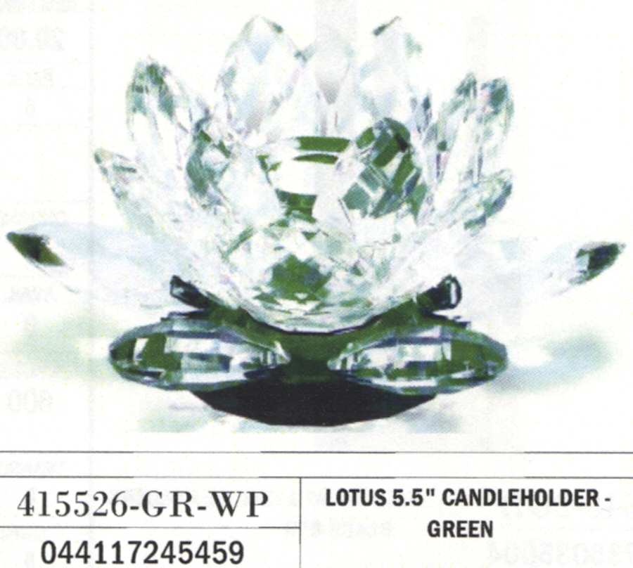 Lotus 3" Candleholder by Crystal Clear Industries-1